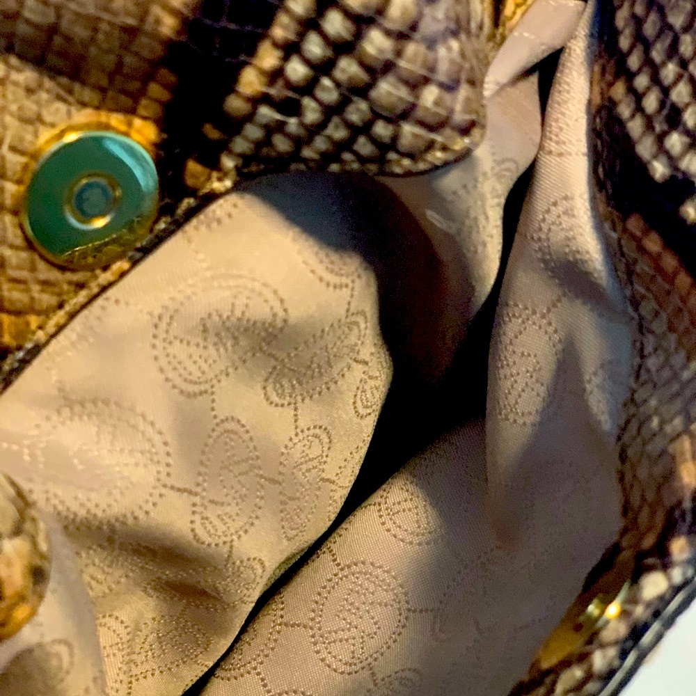 Michael Kors Astor Python Handbag *Great Condition - image 4
